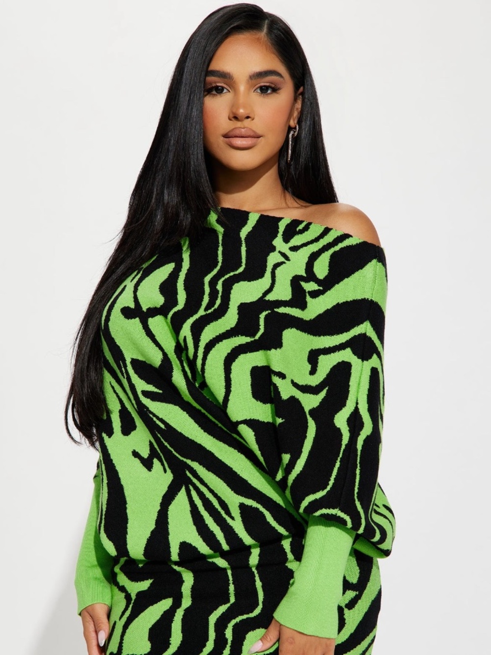 Fashion Nova Women’s Kasey Mini Sweater Dress Size Medium